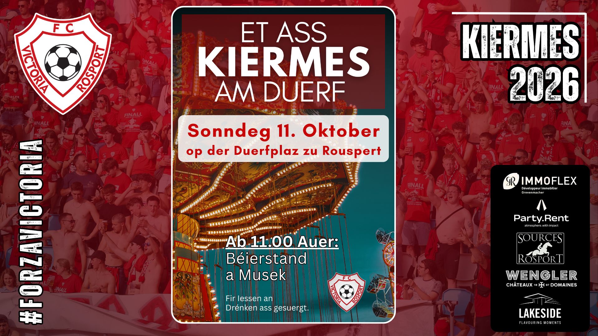 Et ass Kiermes am Duerf