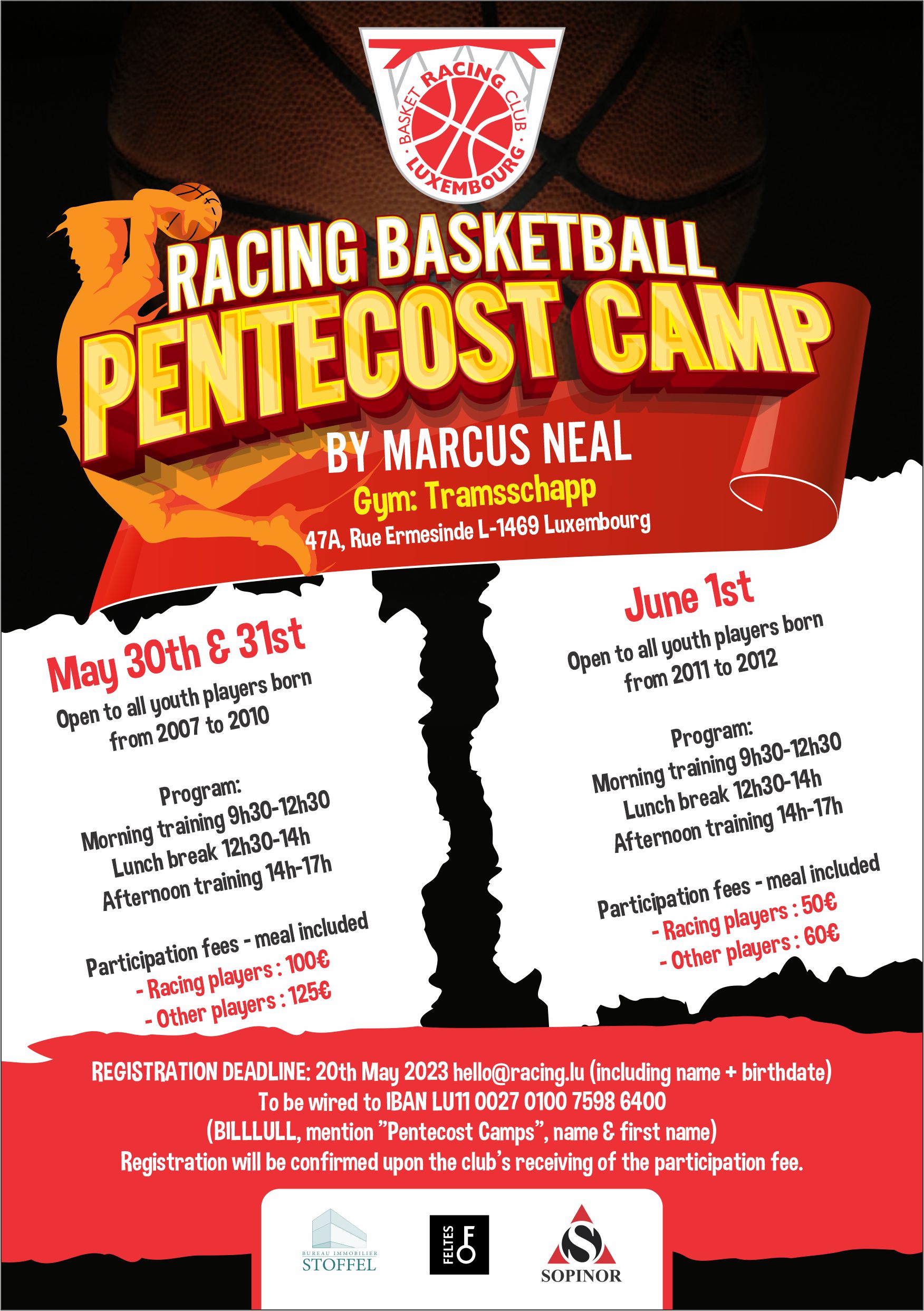 Basketball Camp for Poussines & Poussins