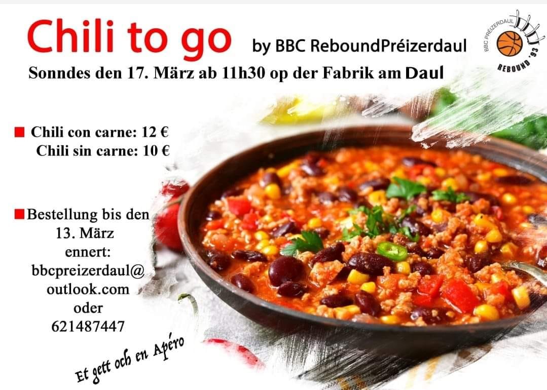 Chili to go