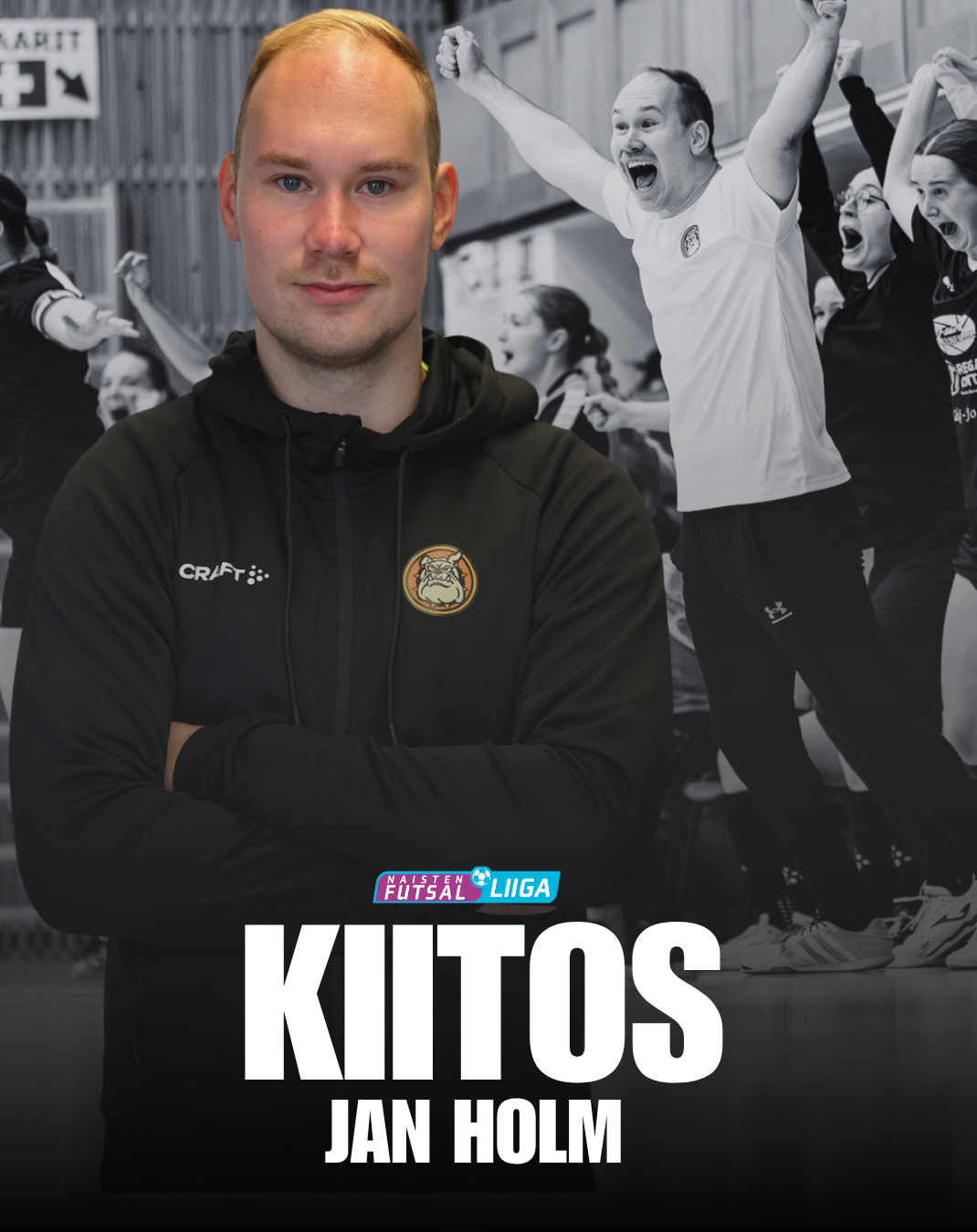 Jan Holm jättäytyy pois naisten päävalmentajaroolista