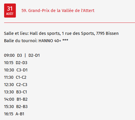 59. Grand Prix de la Vallée de l'Attert