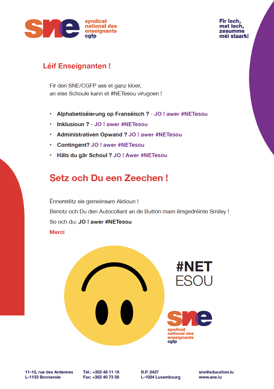 Campagne #NETesou