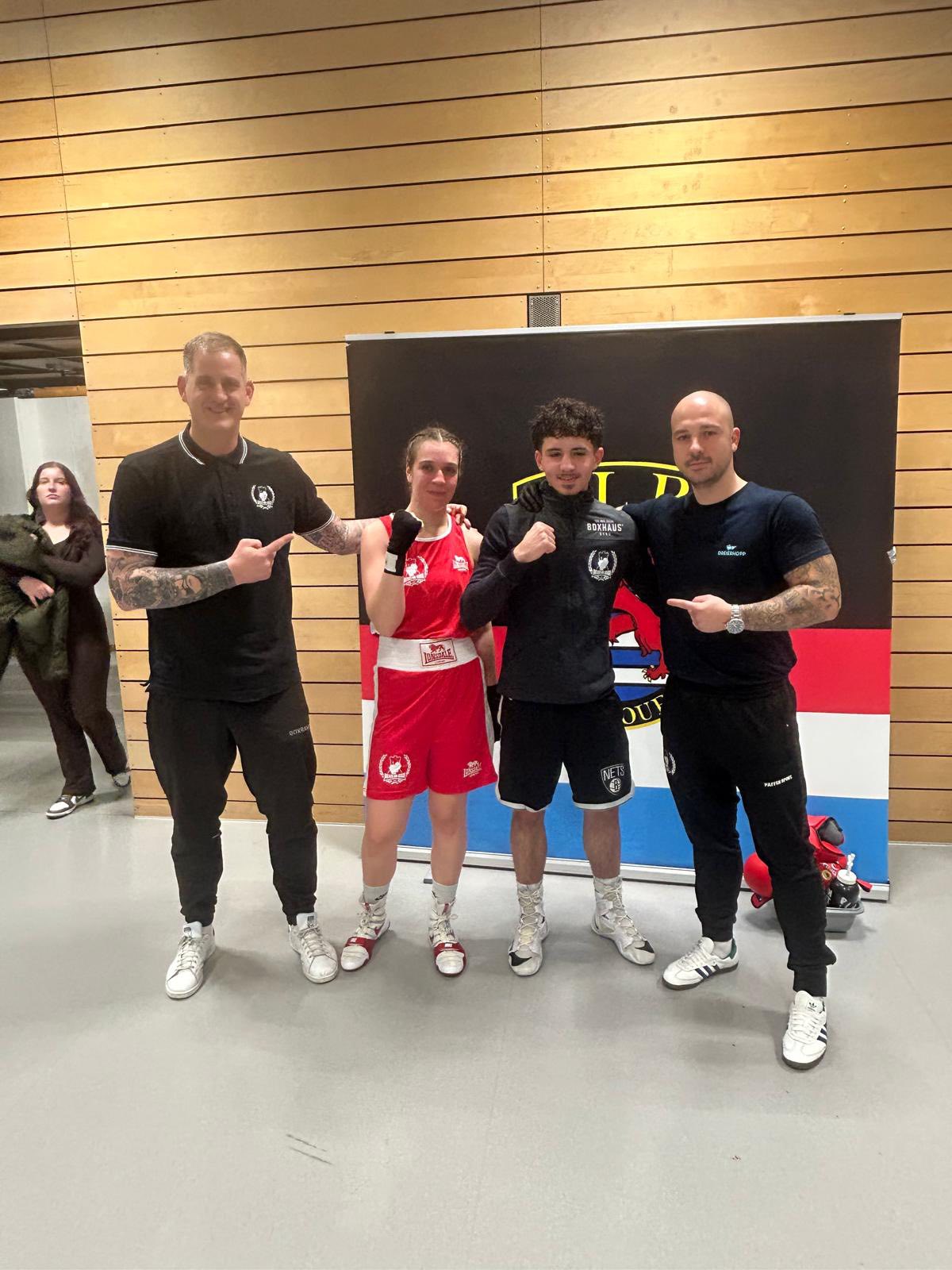 Ines a Kenzo nei Champions de Luxembourg, Balta Vice-Champion
