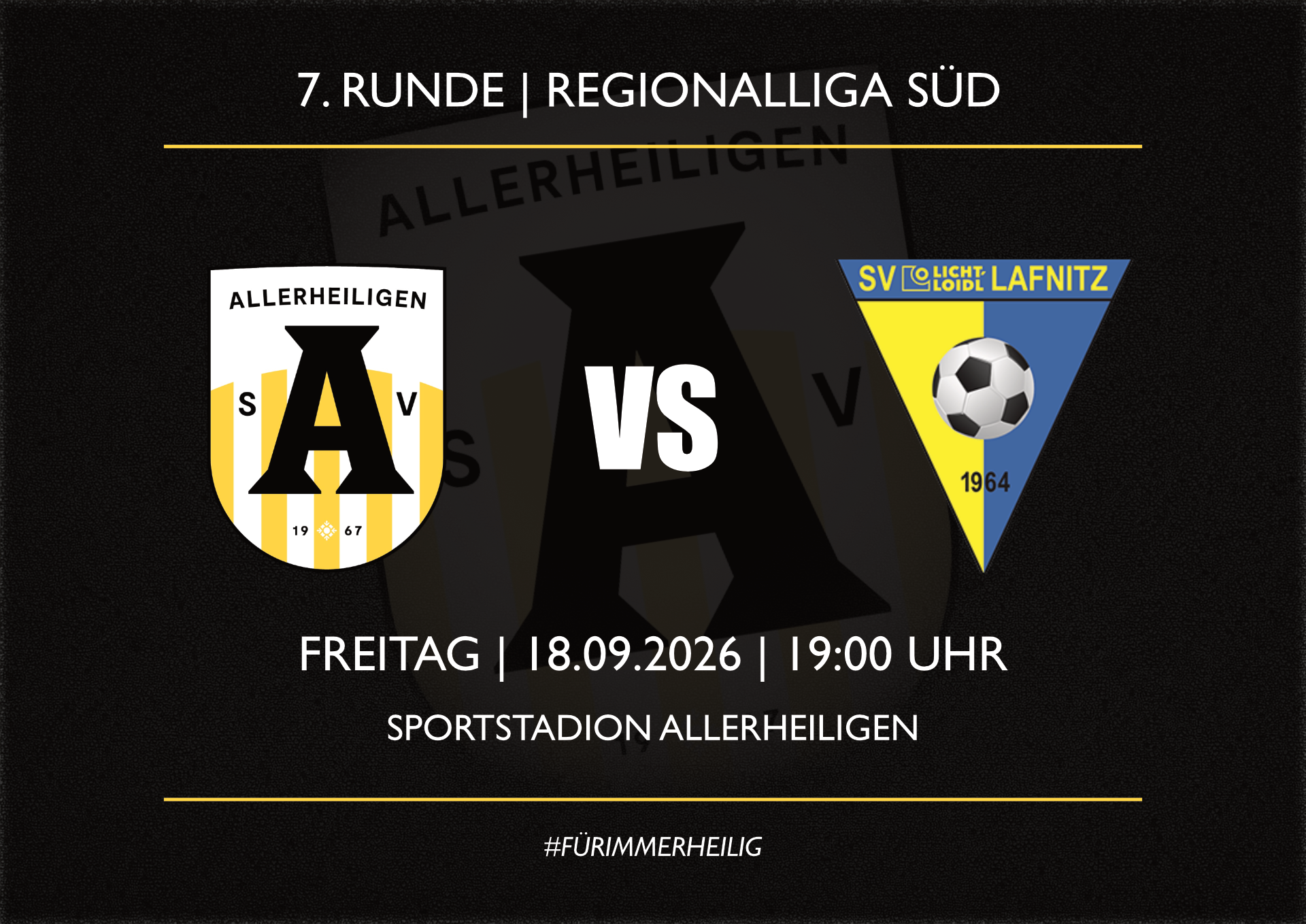 Auftakt zum Heimspiel-Triple