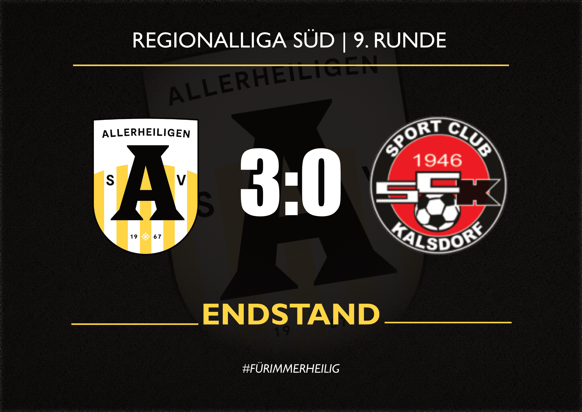 Revanche geglückt: Glanzvoller 3:0-Derbysieg gegen Kalsdorf