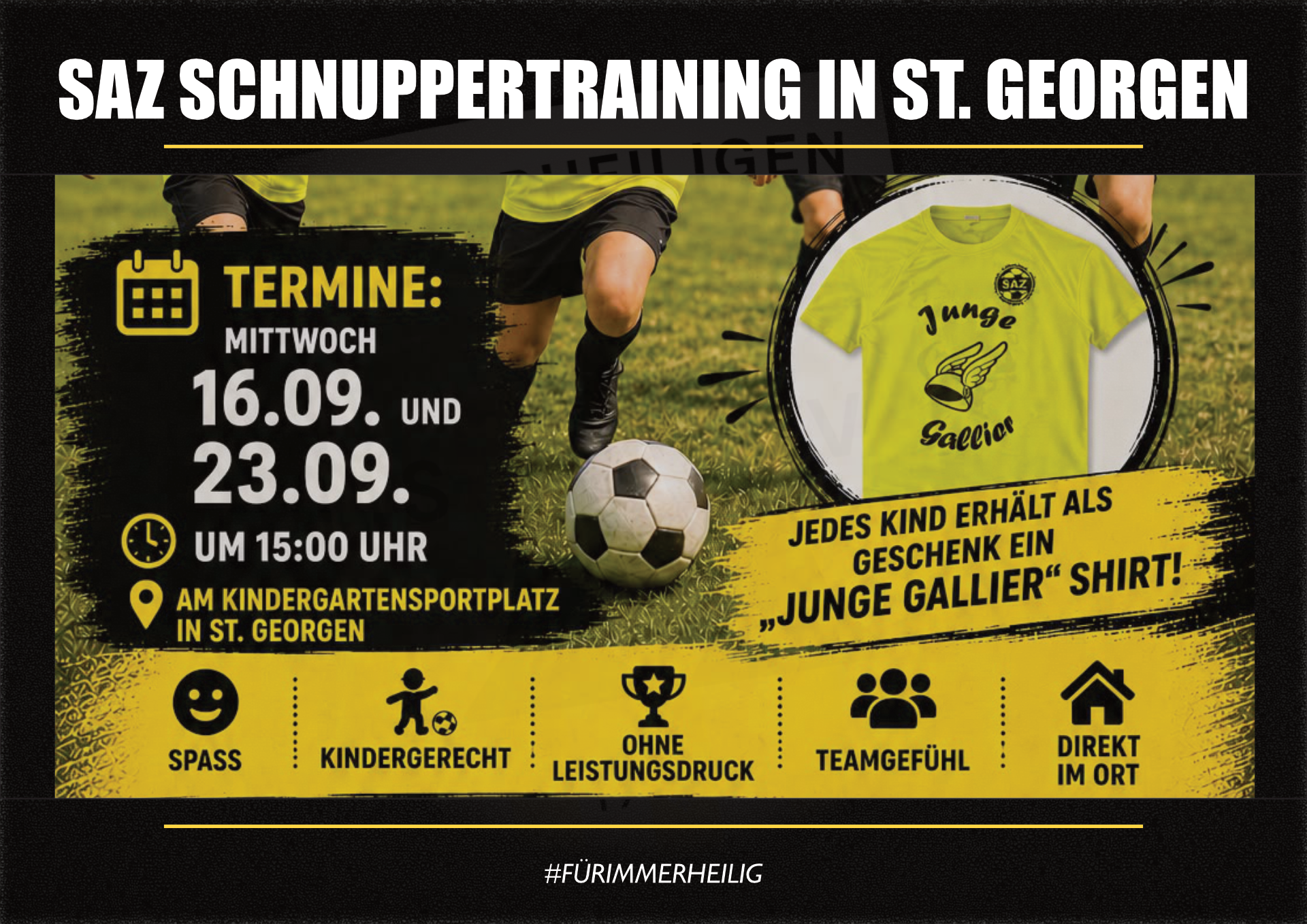 Schnuppertraining des SAZ Allerheiligen