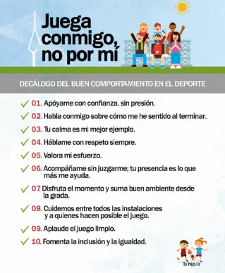 JUEGA CONMIGO, NO POR MI