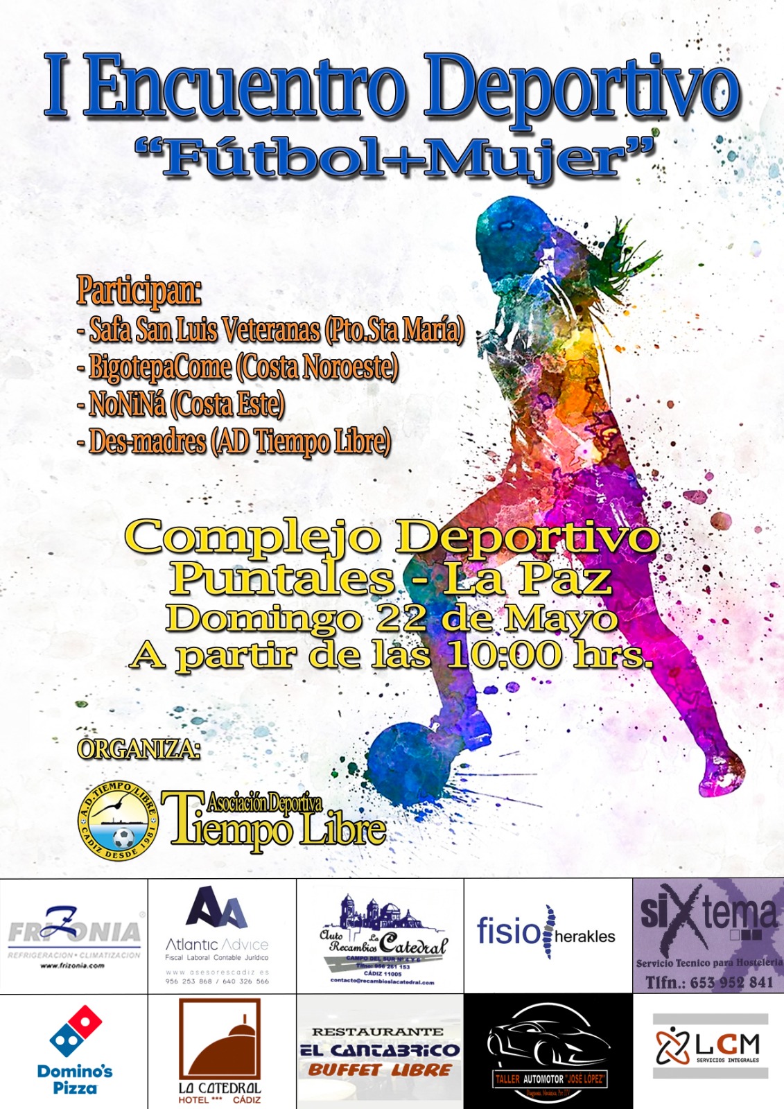 I ENCUENTRO DEPORTIVO FUTBOL+MUJER