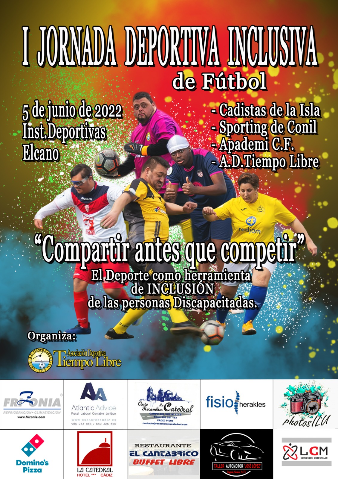 I JORNADA DEPORTIVA INCLUSIVA DE FUTBOL