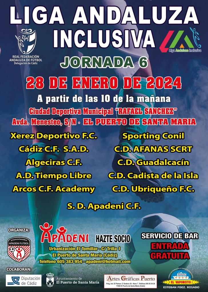 CELEBRACION 6ª JORNADA ANDALUZA LIGA INCLUSIVA