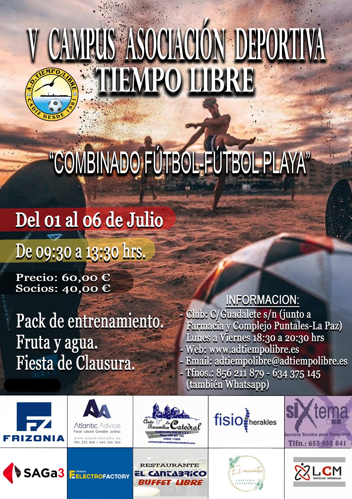 V CAMPUS FUTBOL PLAYA