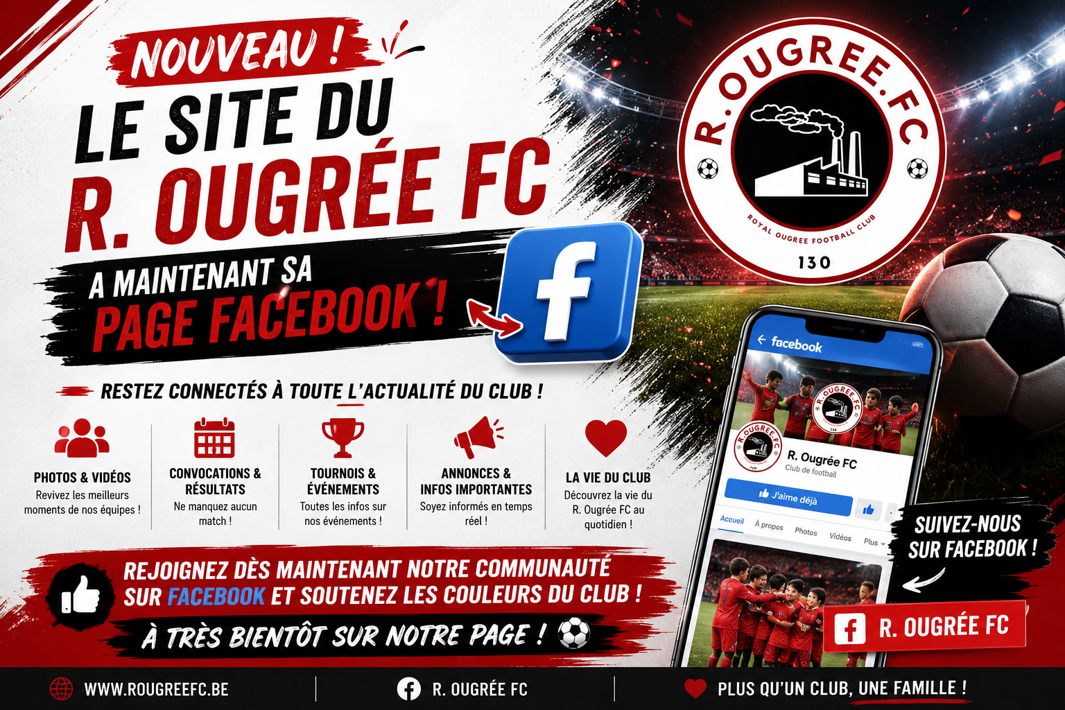Notre page Facebook