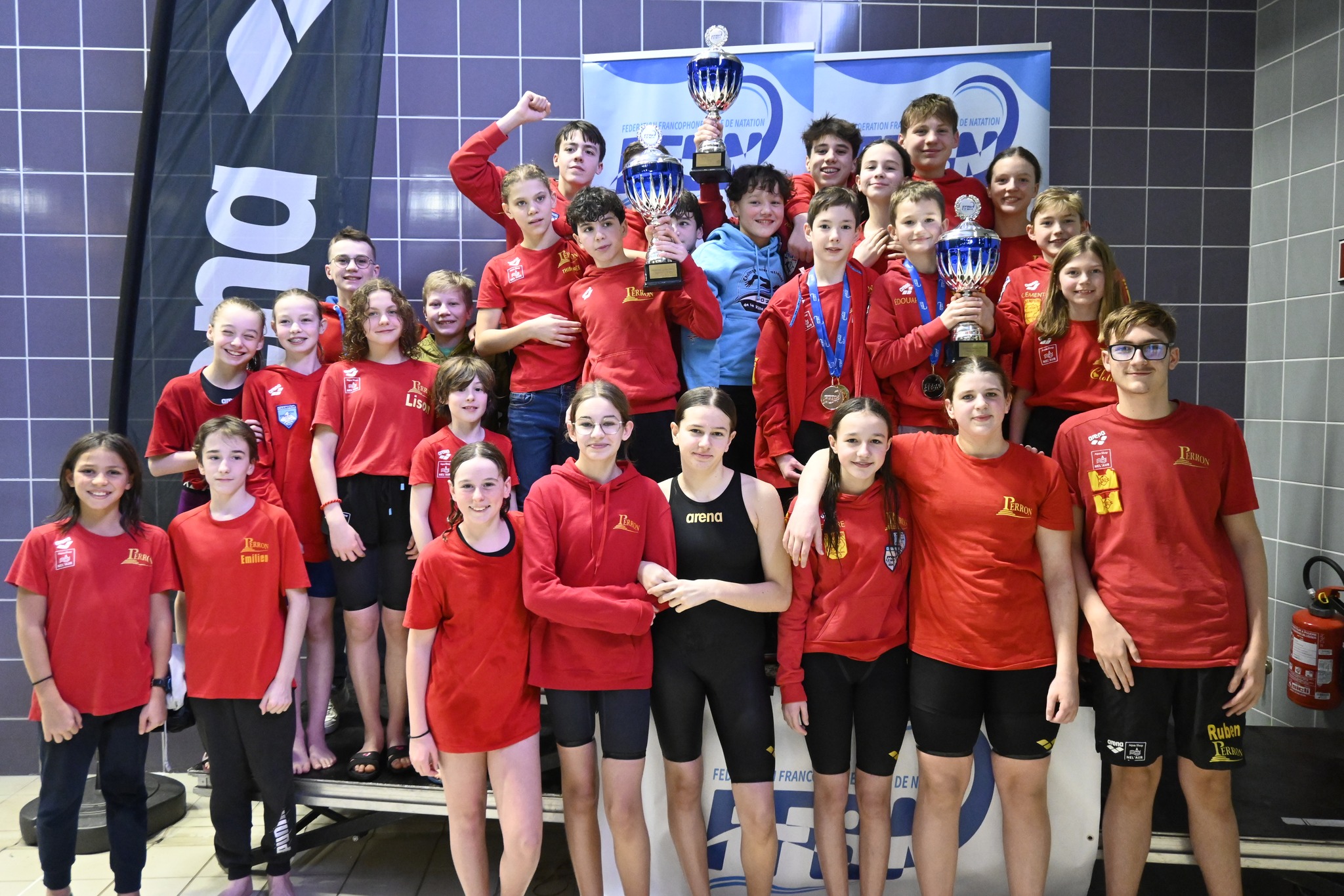 PERRON meilleur club francophone jeunes 14 et moins