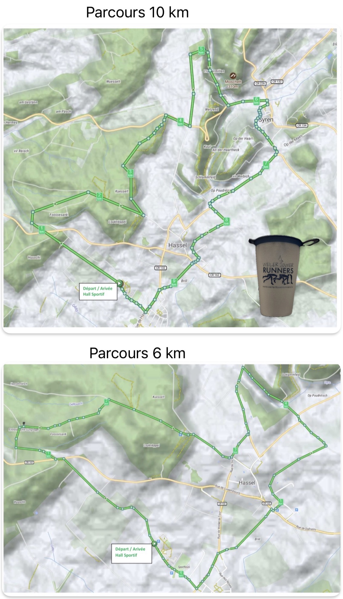 Infos pratiques – Santa Run 6km et 10 km