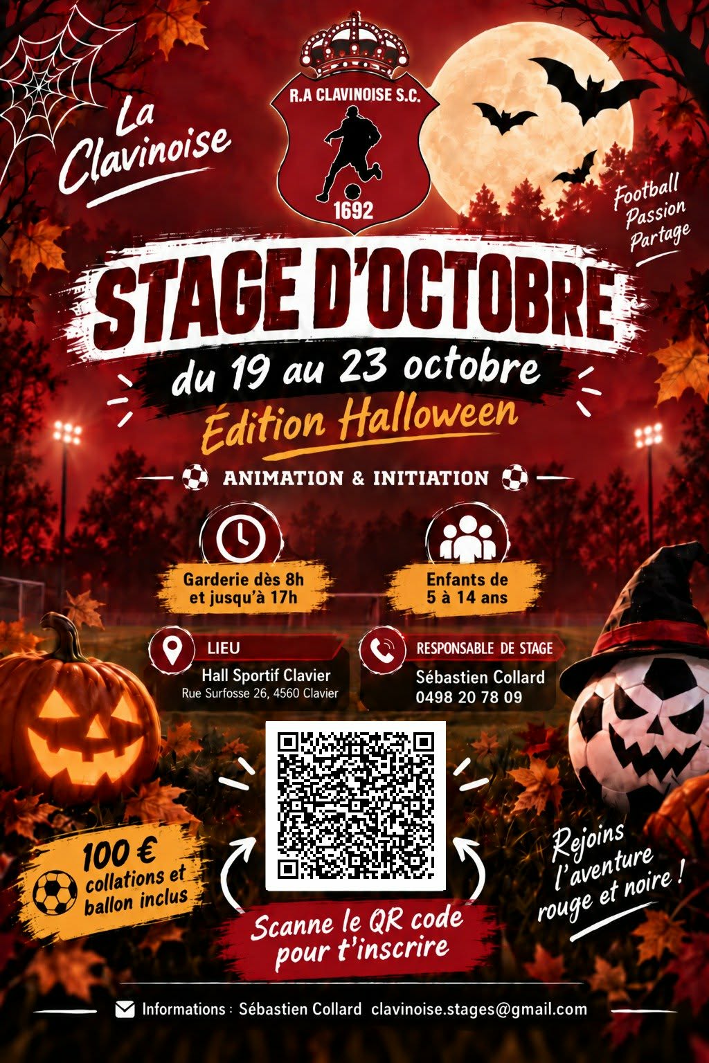 Stage Octobre 2026