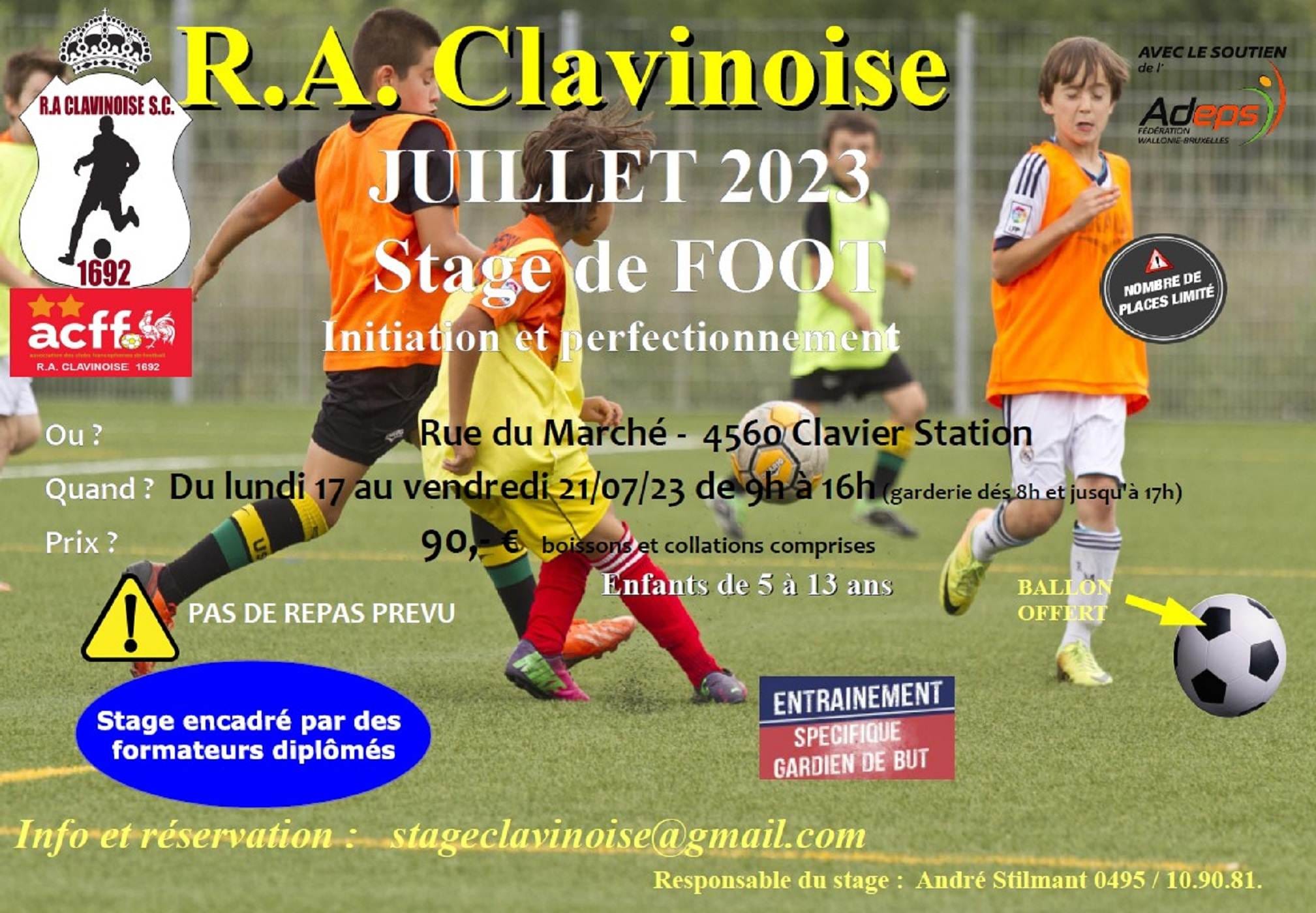 Stage Juillet 2023