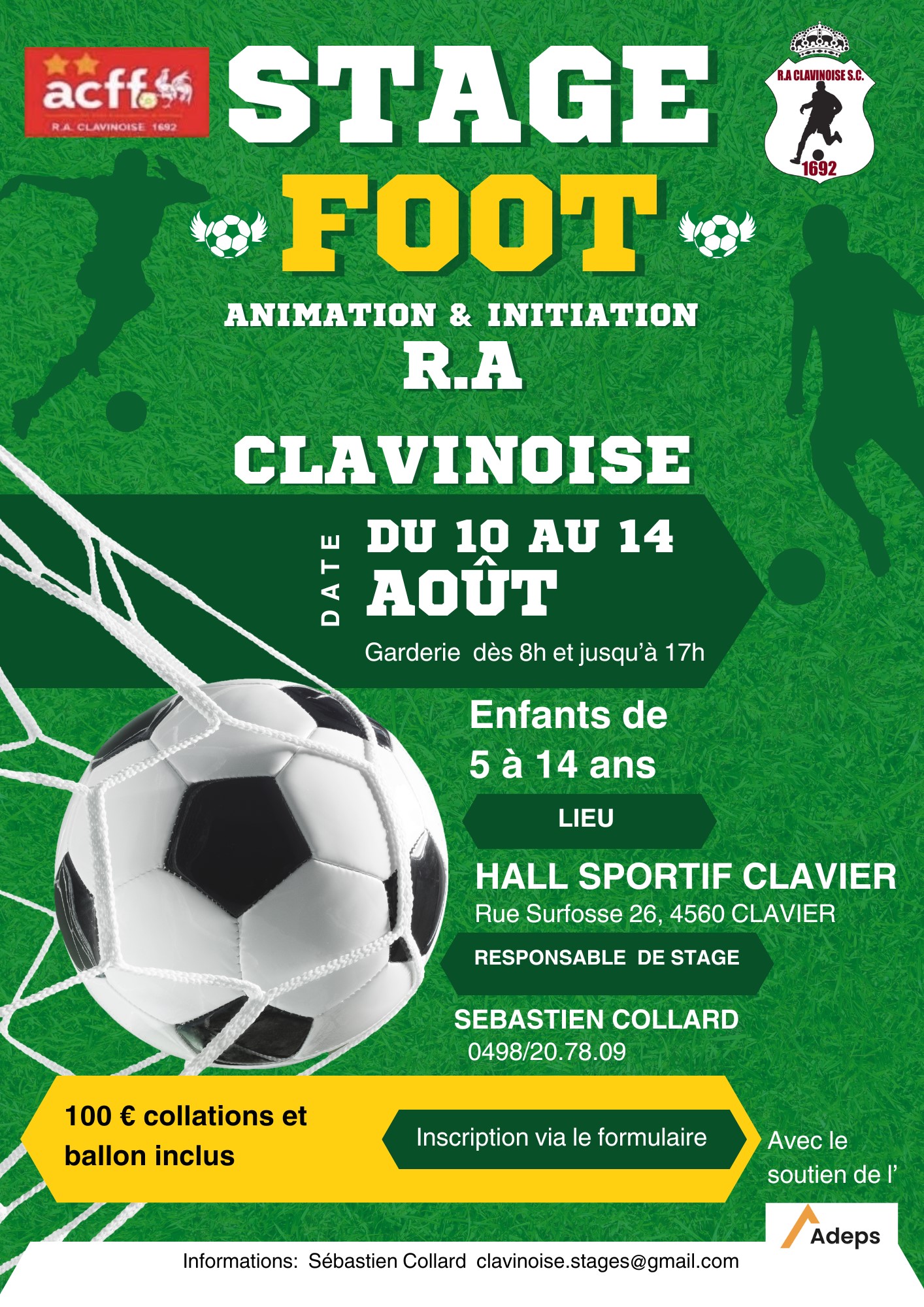 Stage Août 2026