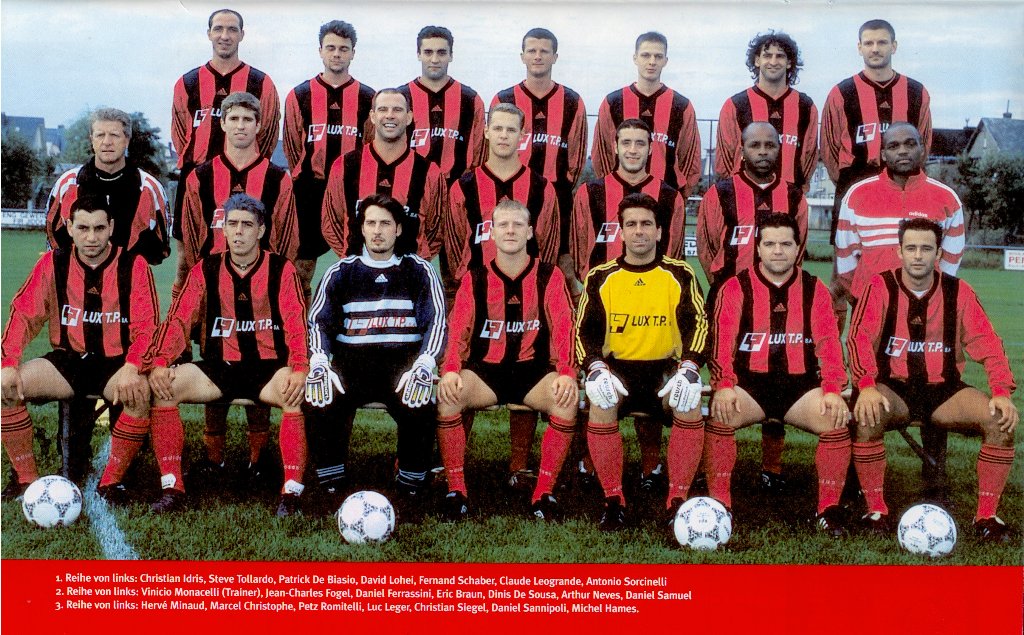 Équipe Seniors 1998/1999 en Division Nationale