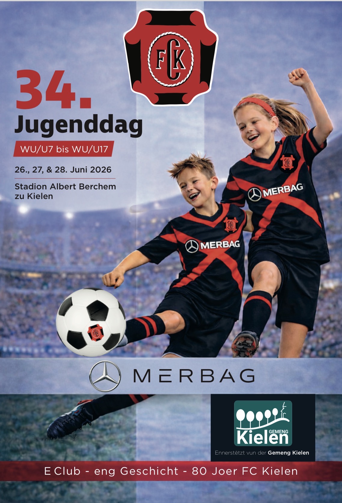 Merbag Jugenddag 34. Editioun vum 26.-28.06.2026