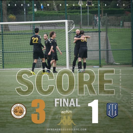 P2A Berchem Brussels FC - RU Auderghem 𝟑-𝟏