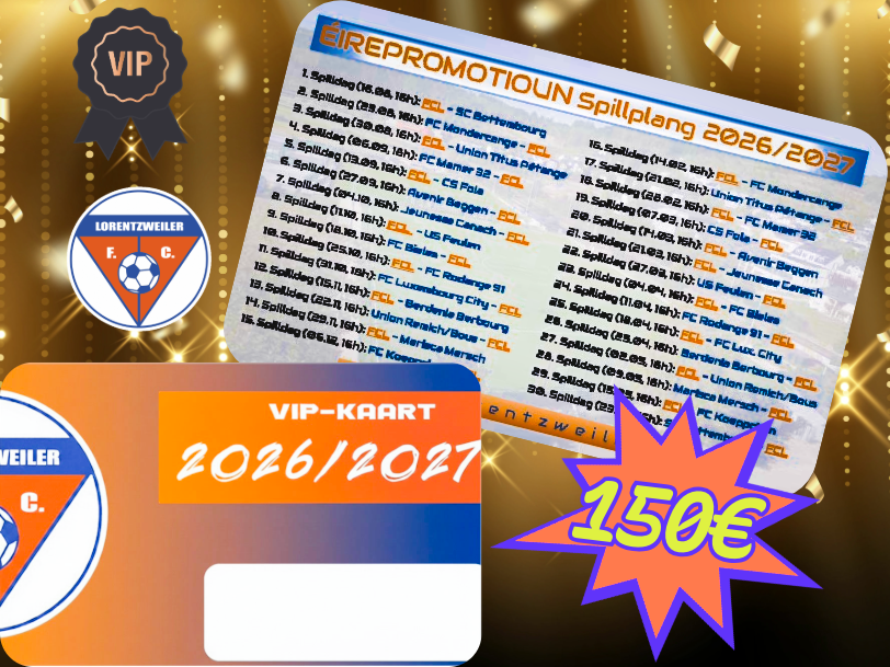 🧡💙 VIP-Kaart PH 26/27 💳⚽